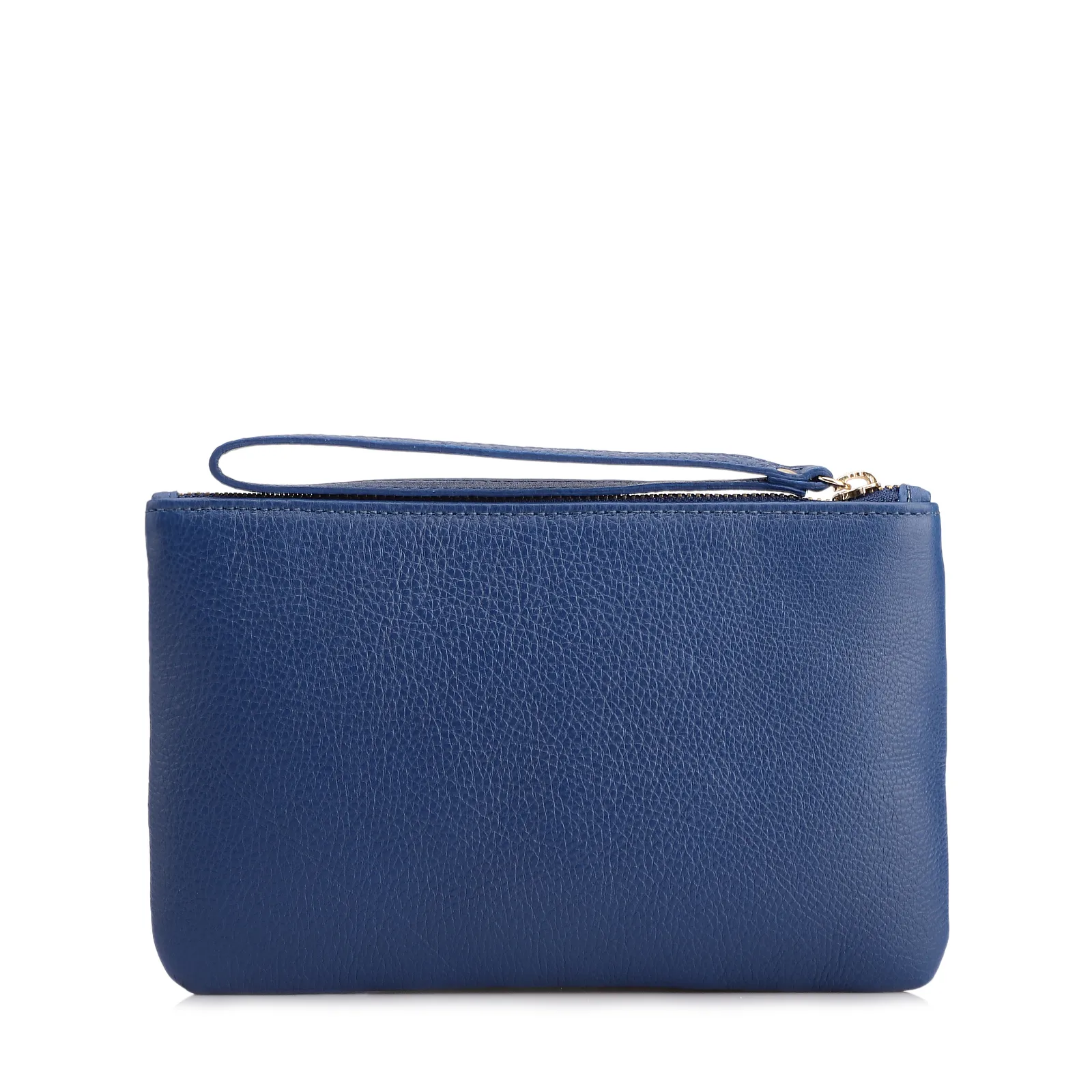 Bolsa Pequena Couro Azul