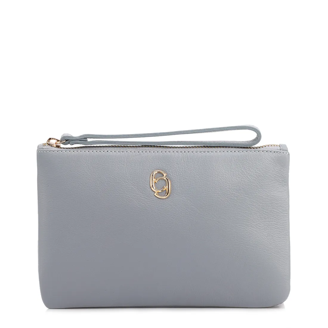 Bolsa Pequena Couro Azul