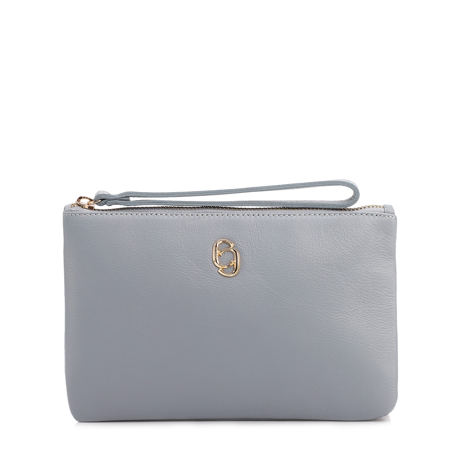 Bolsa Pequena Couro Azul