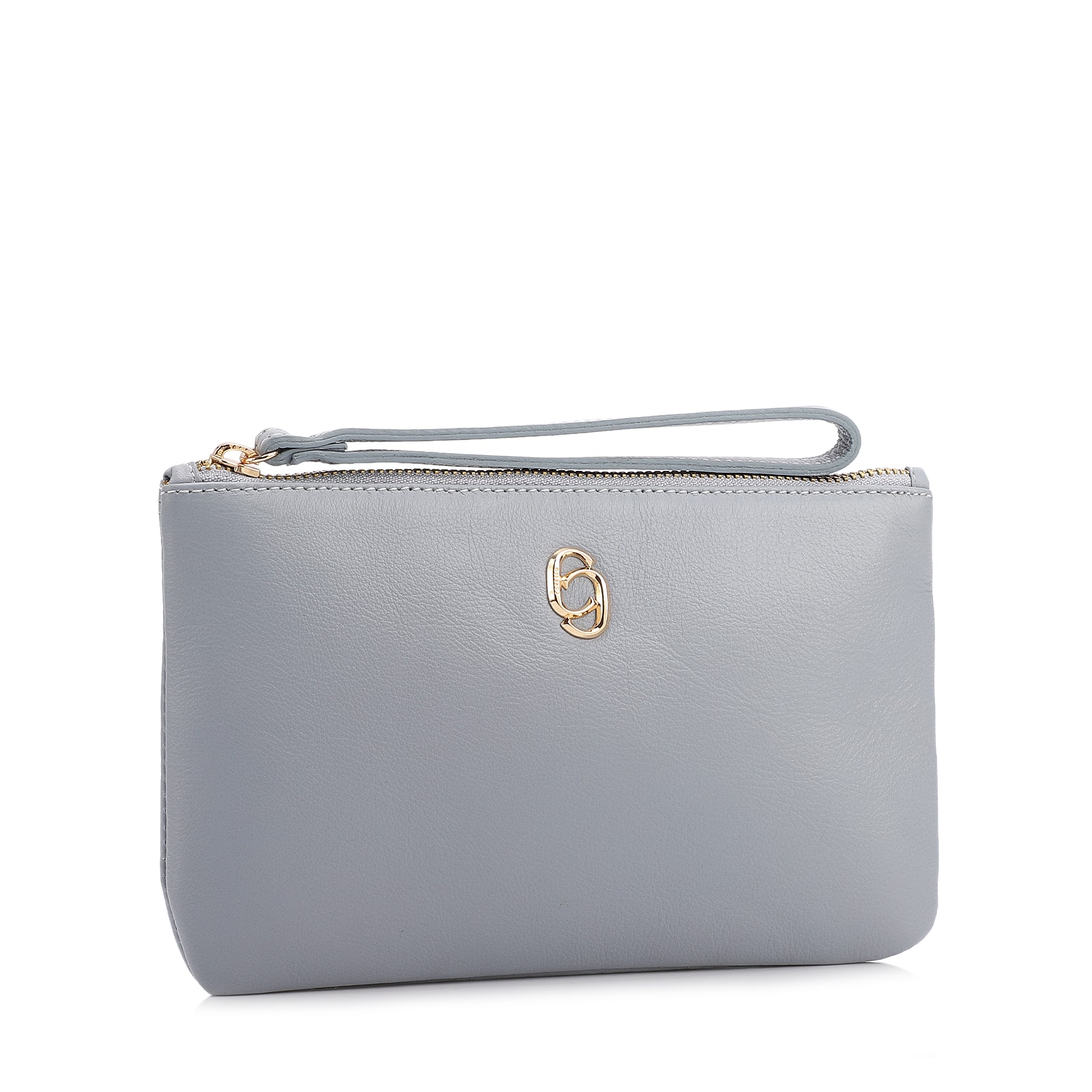 Bolsa Pequena Couro Azul