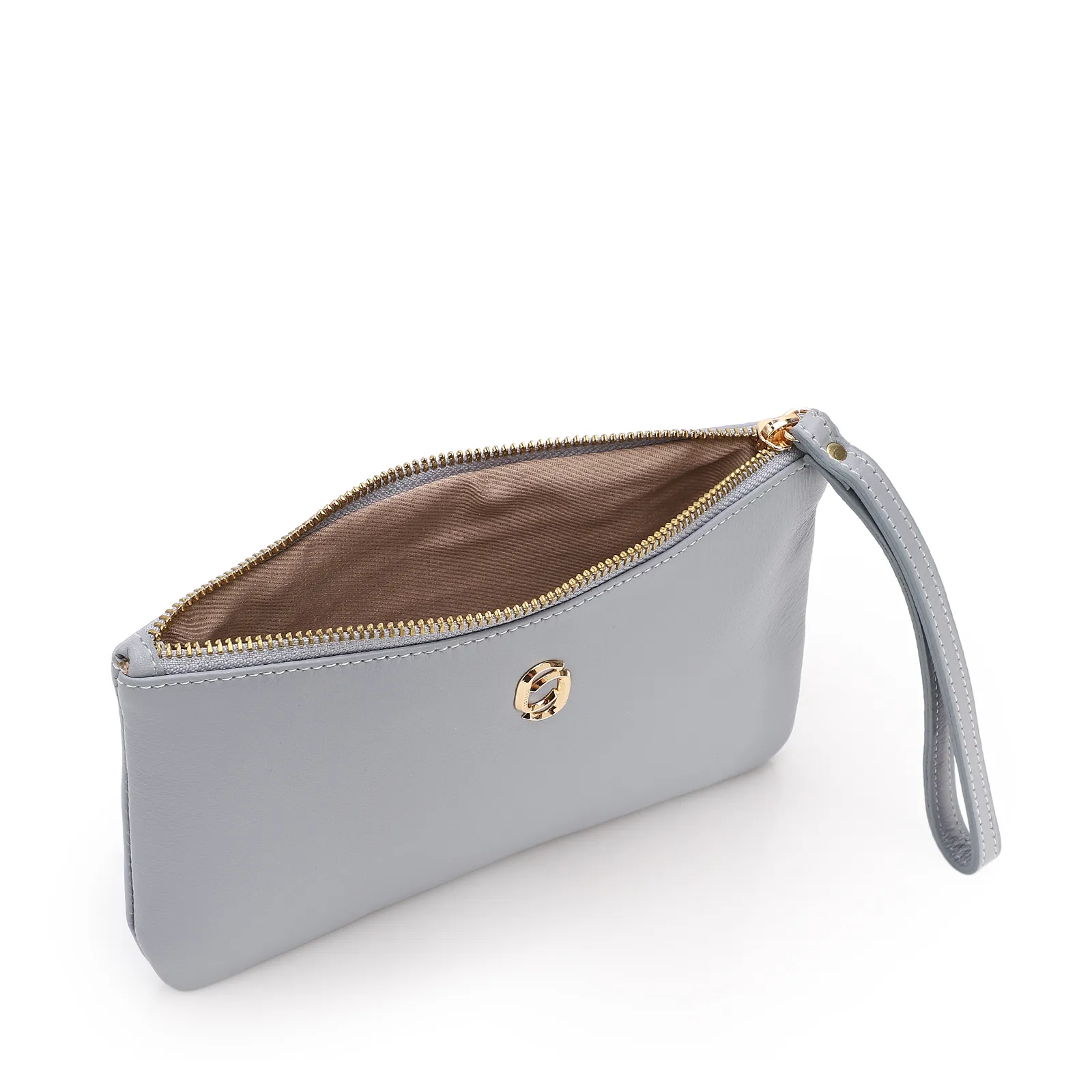 Bolsa Pequena Couro Azul