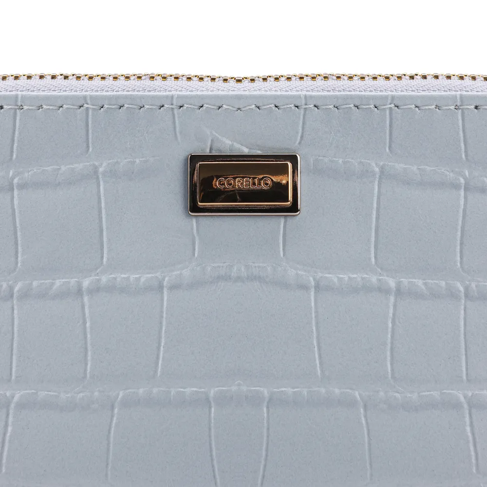 Bolsa Pequena Couro Azul - imagem 5