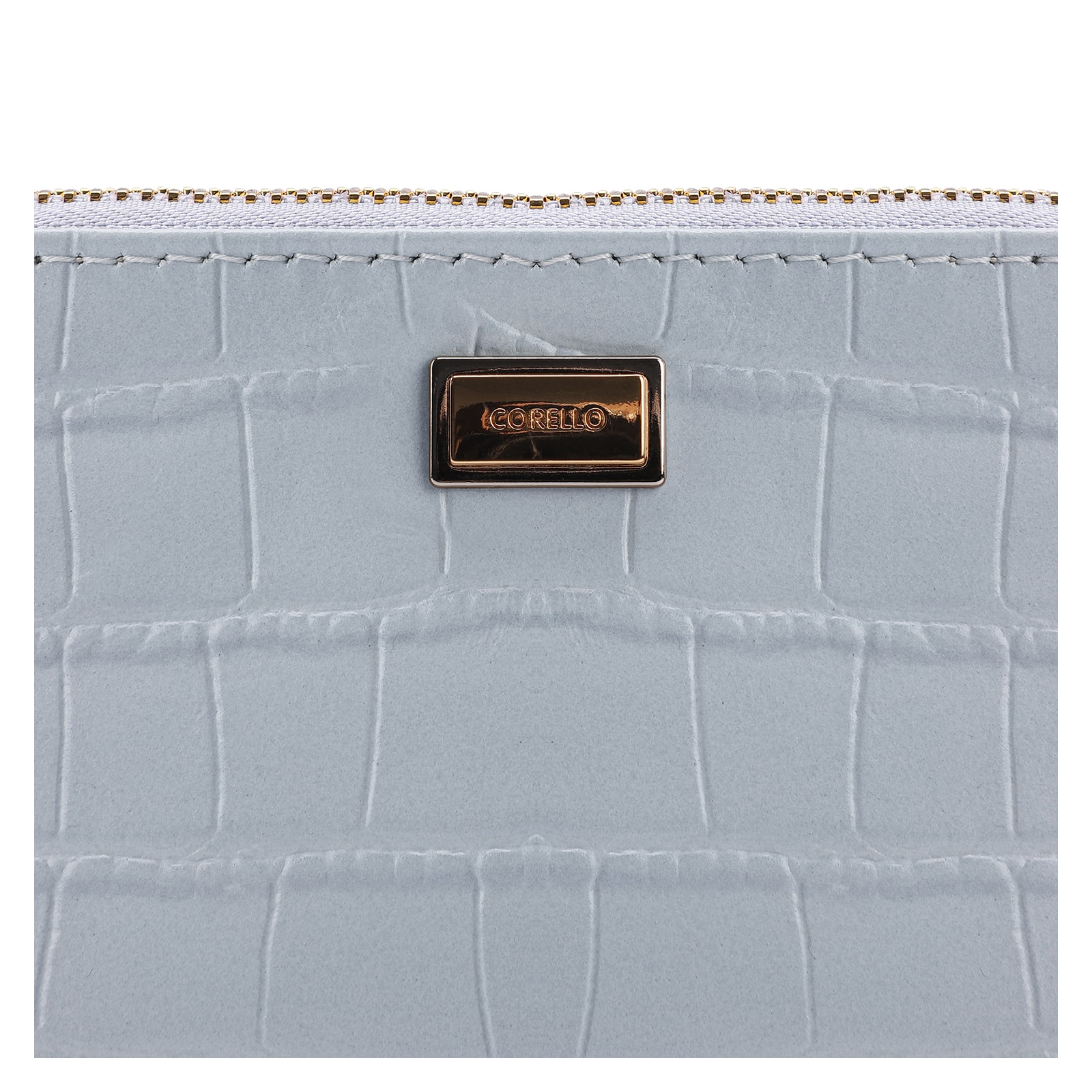 Bolsa Pequena Couro Azul