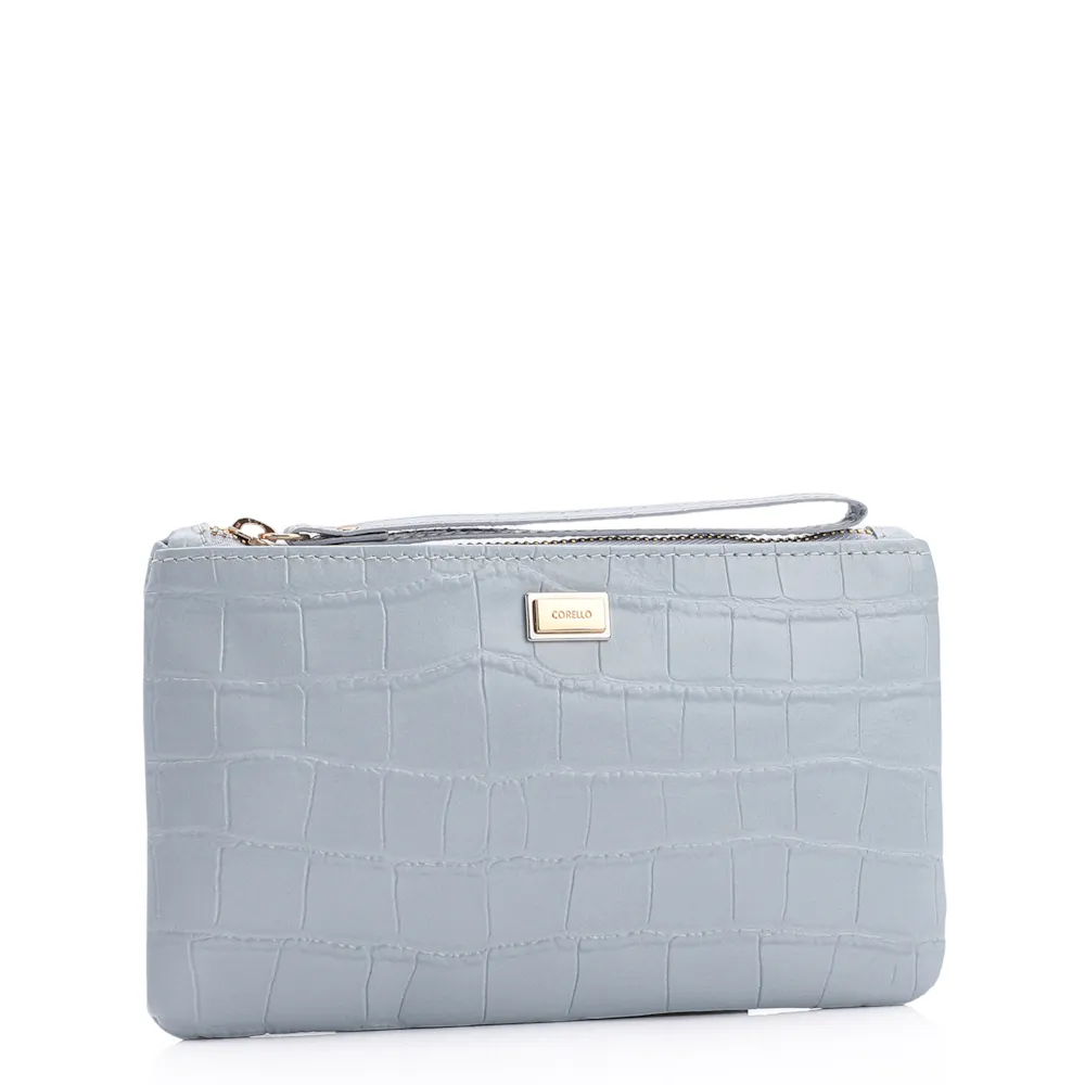 Bolsa Pequena Couro Azul - imagem 2