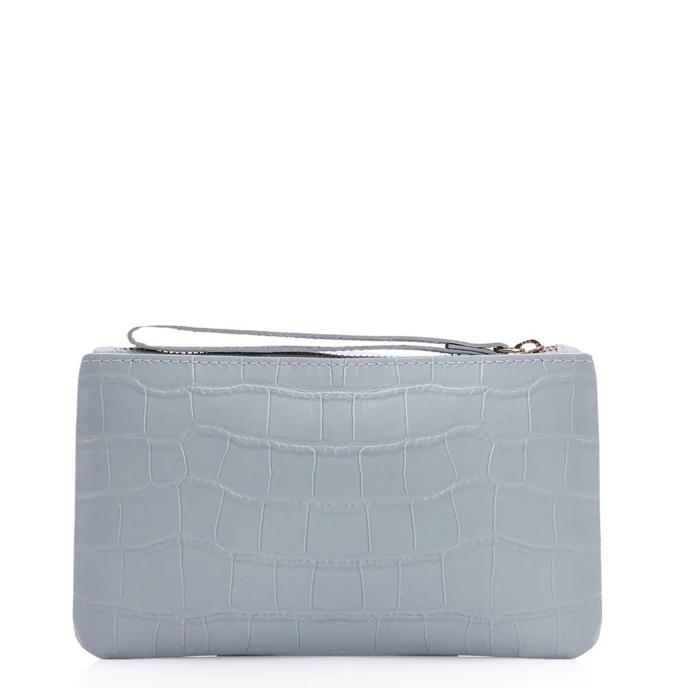 Bolsa Pequena Couro Azul - imagem 3