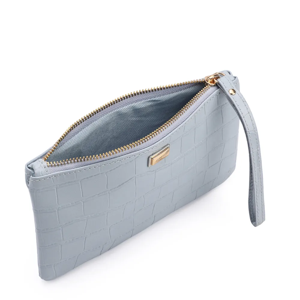 Bolsa Pequena Couro Azul - imagem 4