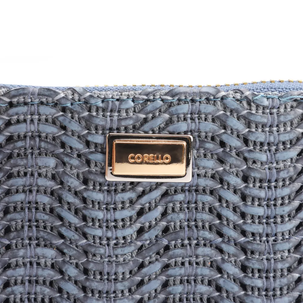 Bolsa Pequena Couro Azul - imagem 5