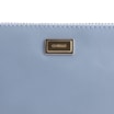 Bolsa Pequena Couro Azul Claro - imagem 5