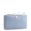 Bolsa Pequena Couro Azul Claro - imagem 2