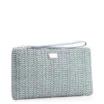 Bolsa Pequena Couro Azul Claro - imagem 2
