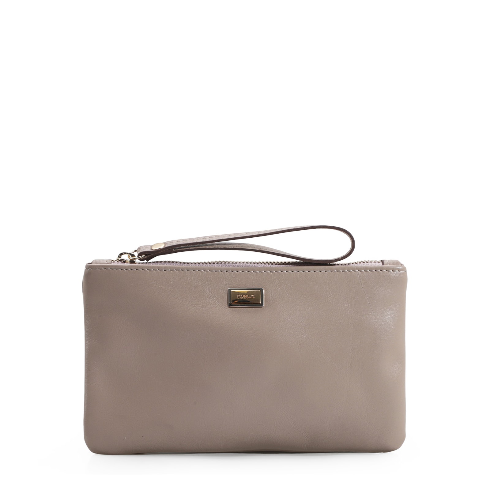 Bolsa Pequena Couro Bege