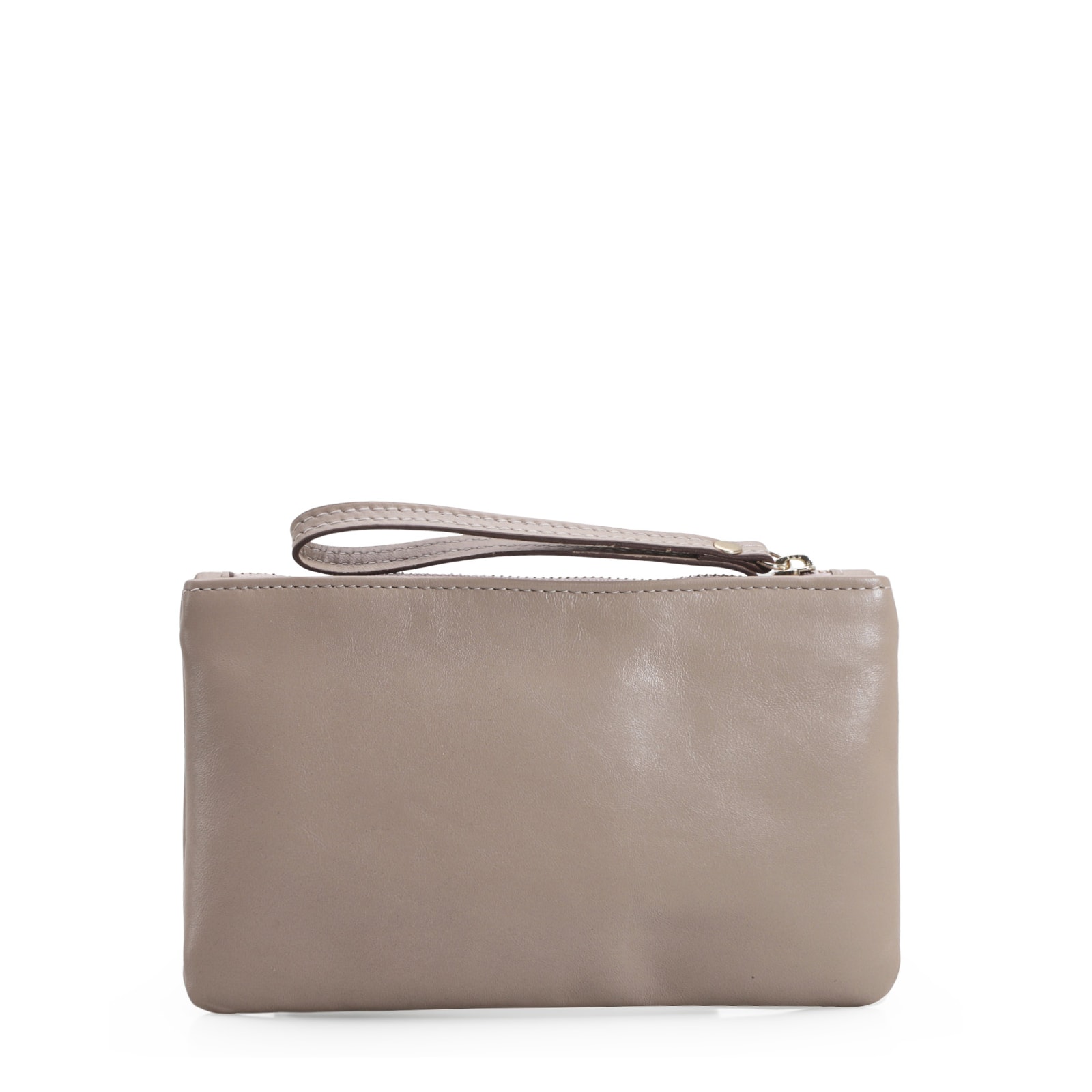 Bolsa Pequena Couro Bege