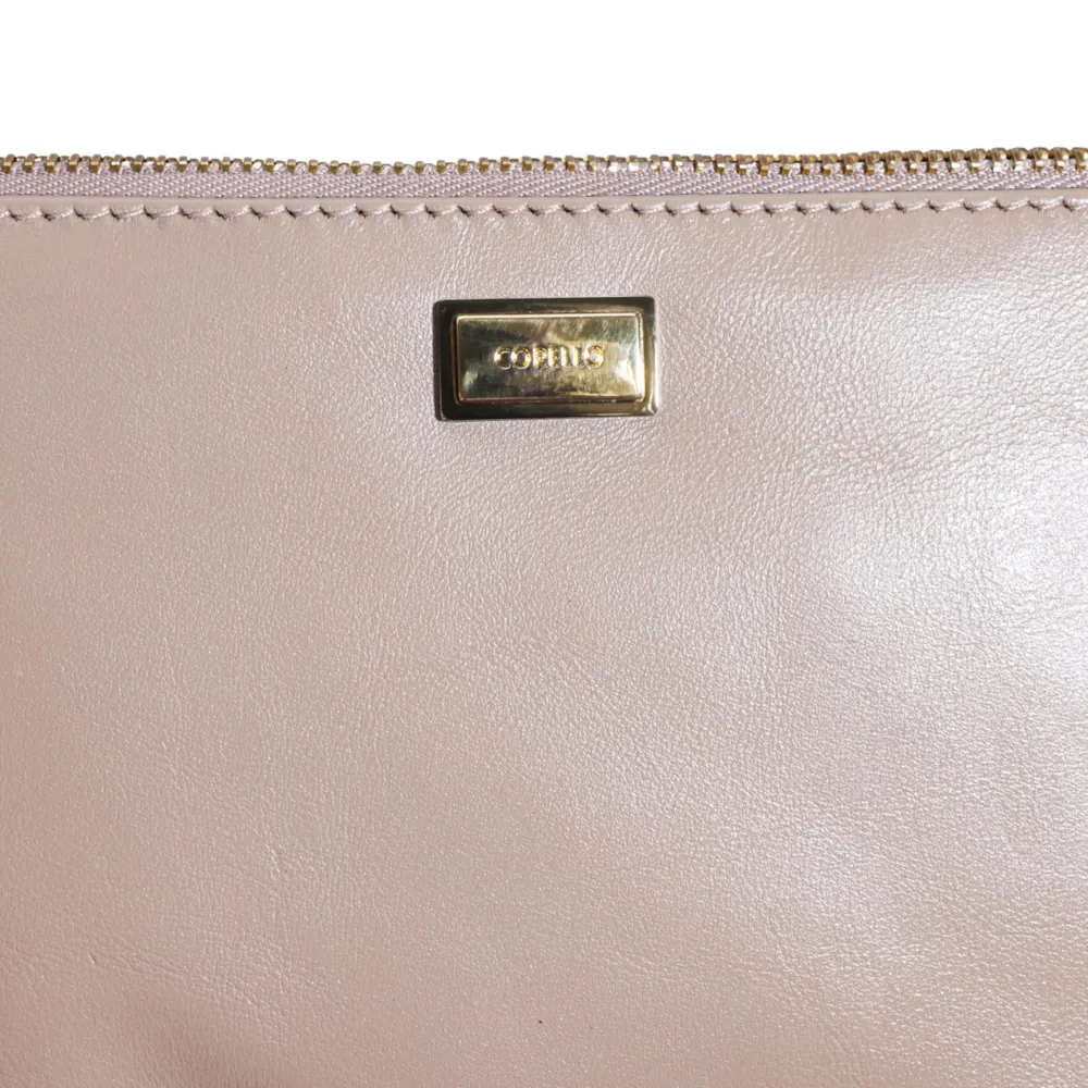 Bolsa Pequena Couro Bege - imagem 5