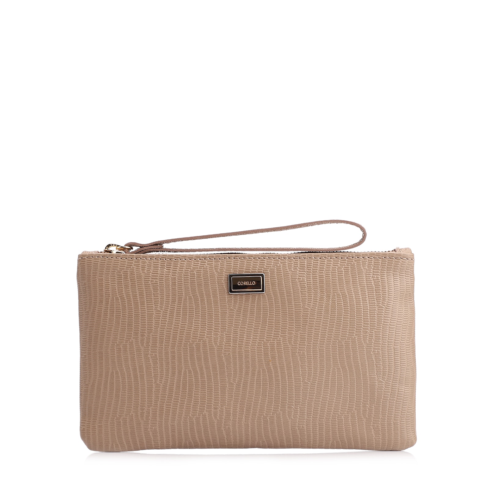 Bolsa Pequena Couro Bege