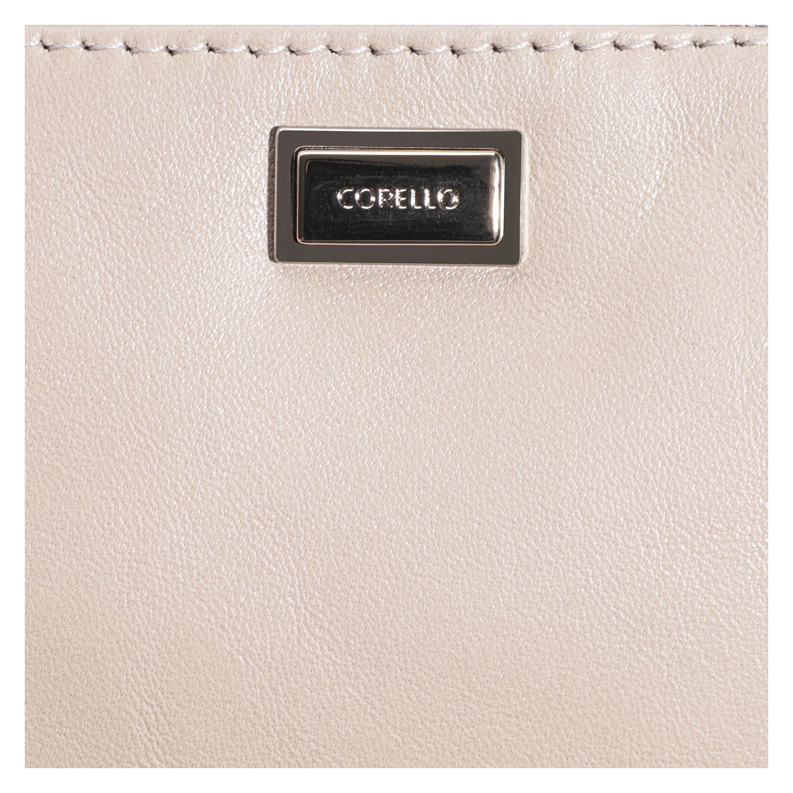 Bolsa Pequena Couro Bege