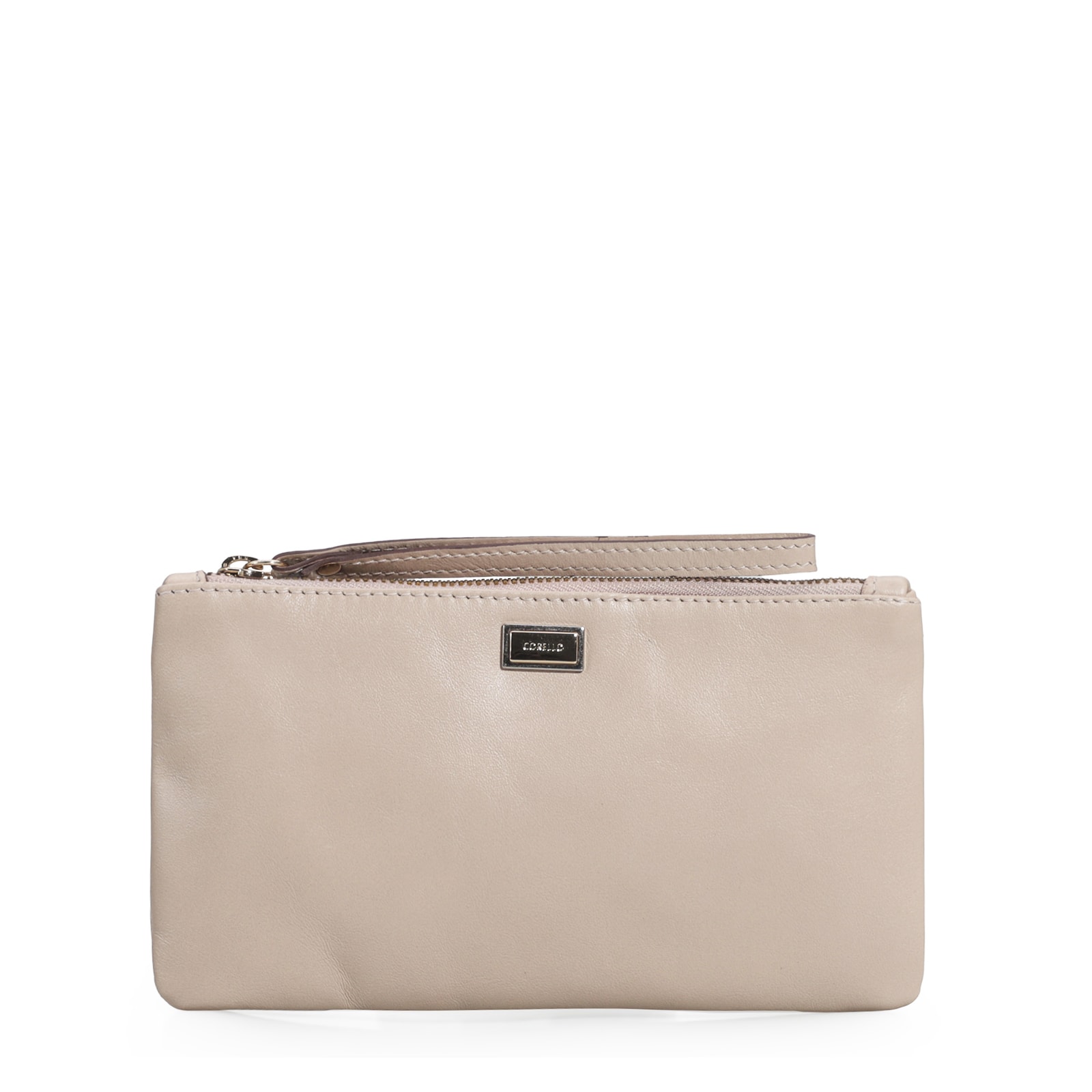 Bolsa Pequena Couro Bege