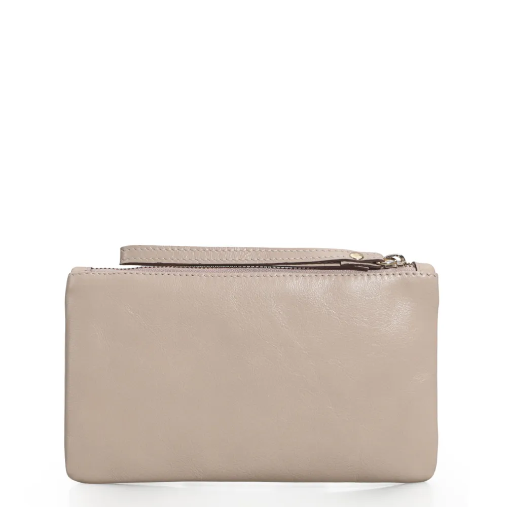 Bolsa Pequena Couro Bege - imagem 3