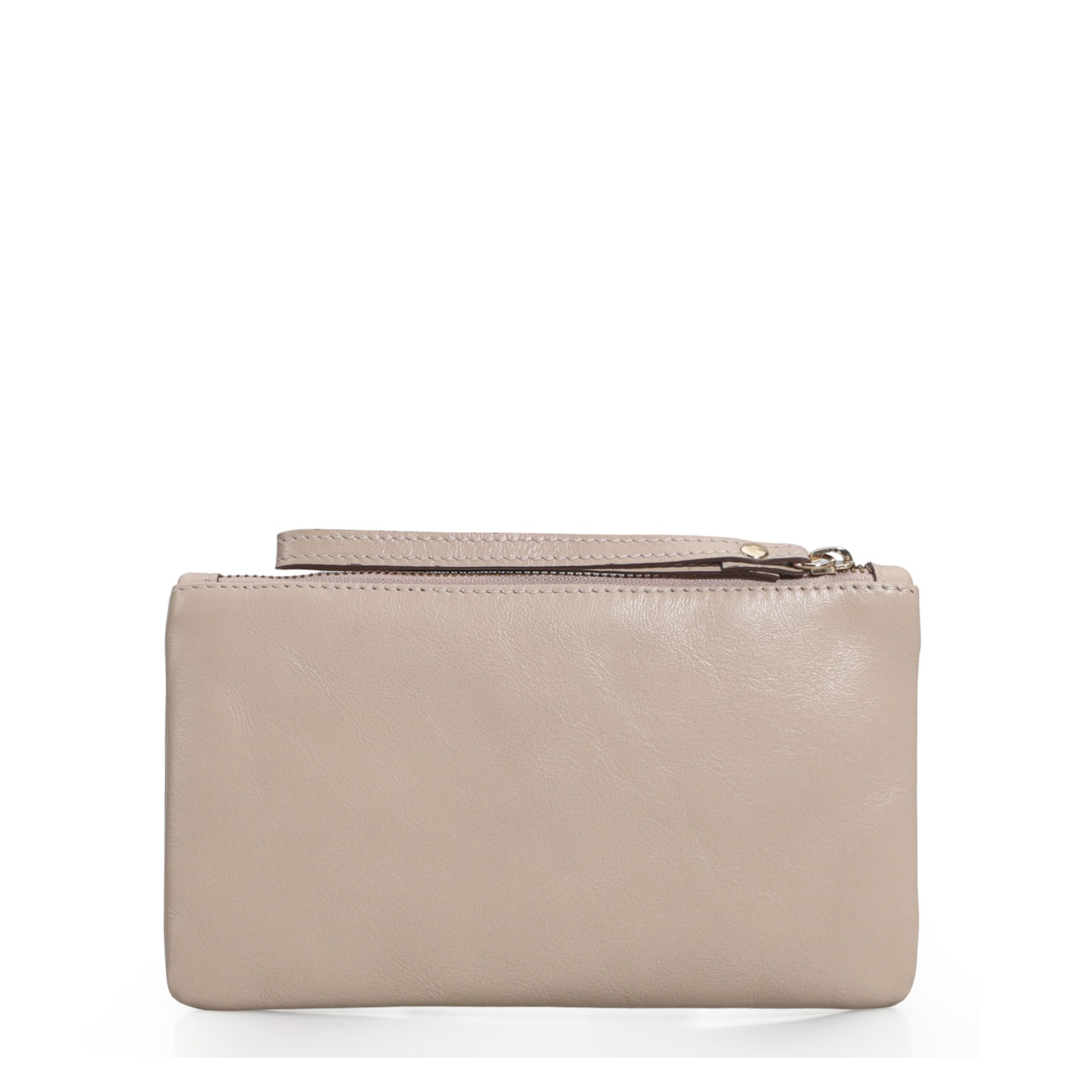 Bolsa Pequena Couro Bege