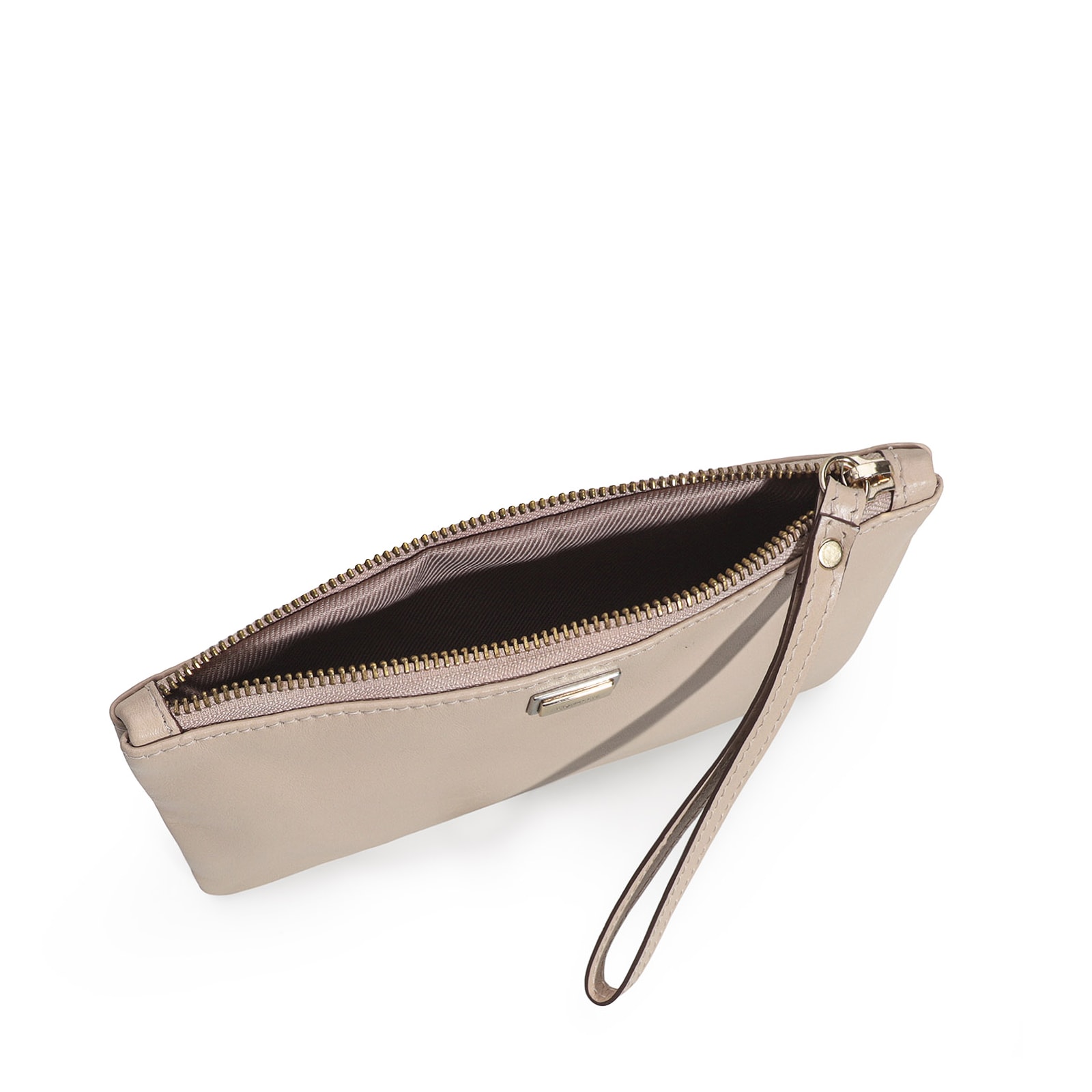 Bolsa Pequena Couro Bege