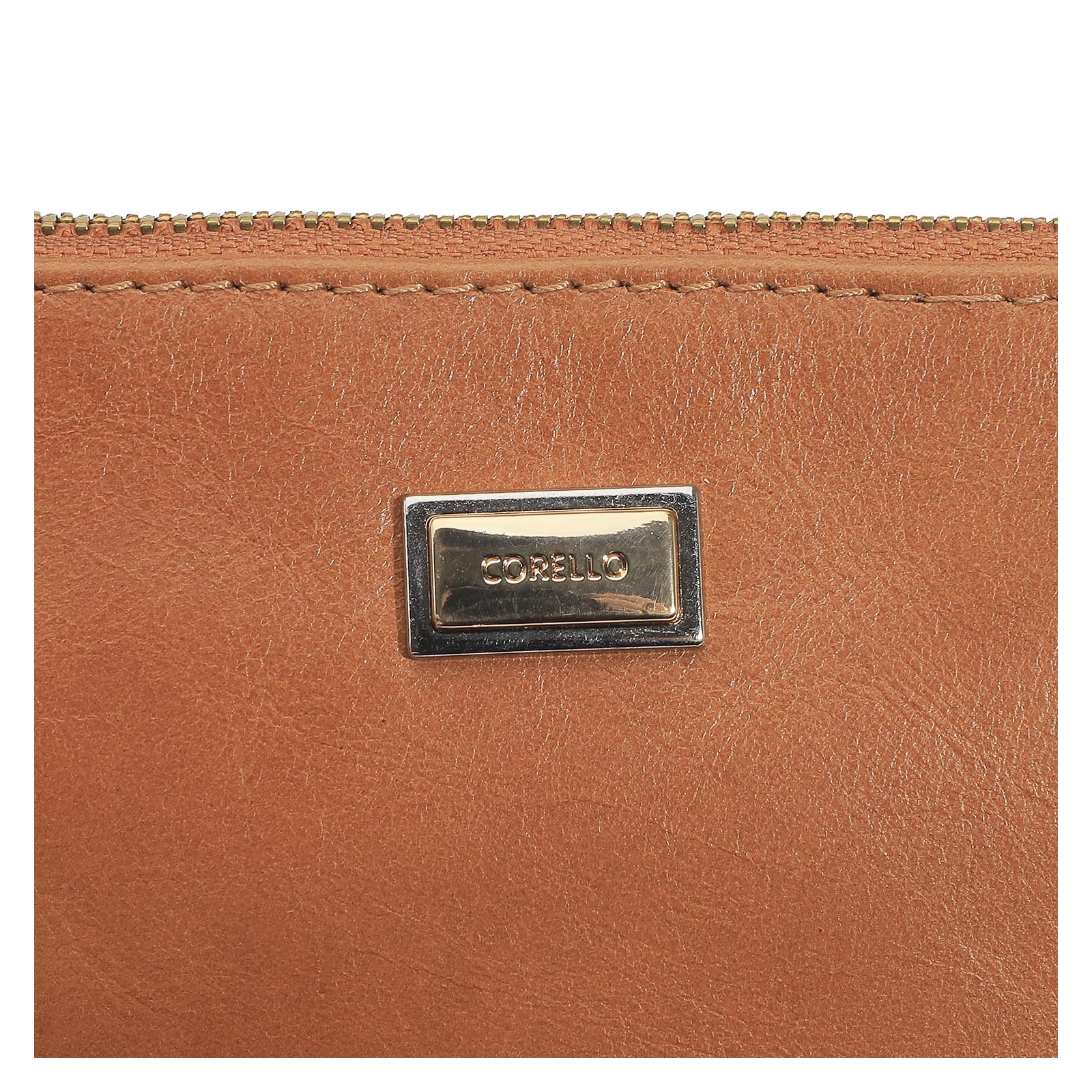 Bolsa Pequena Couro Caramelo
