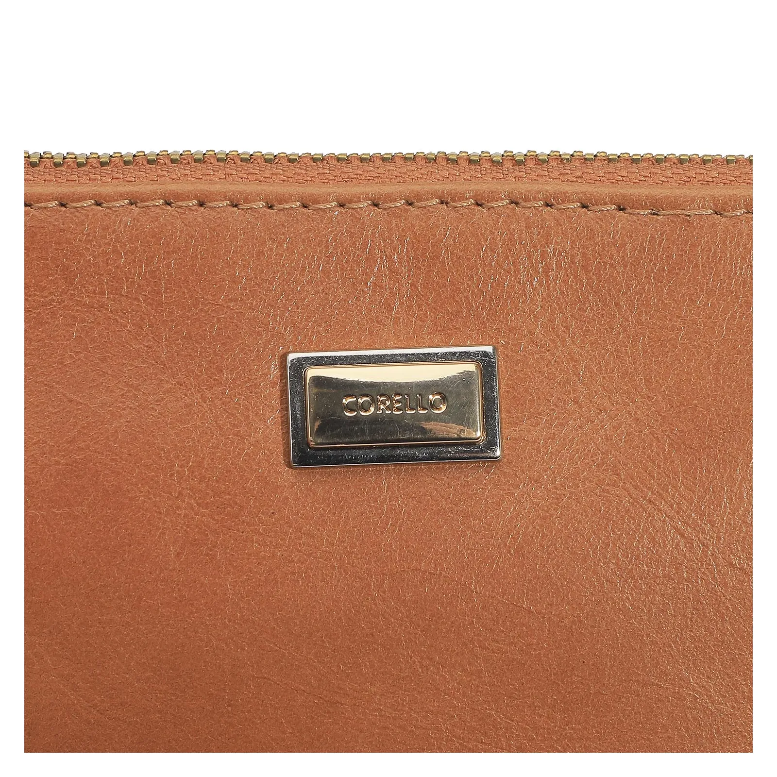 Bolsa Pequena Couro Caramelo