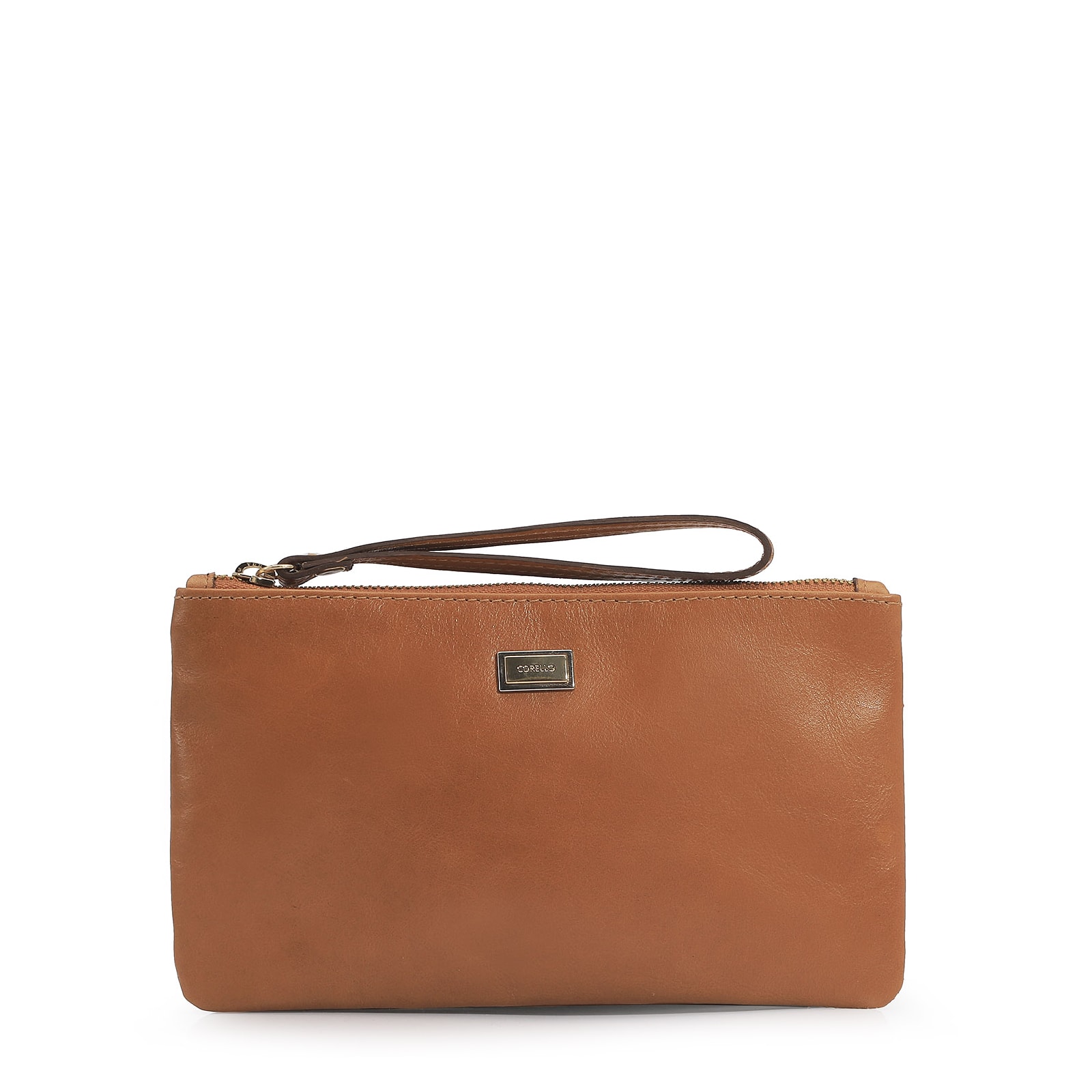 Bolsa Pequena Couro Caramelo