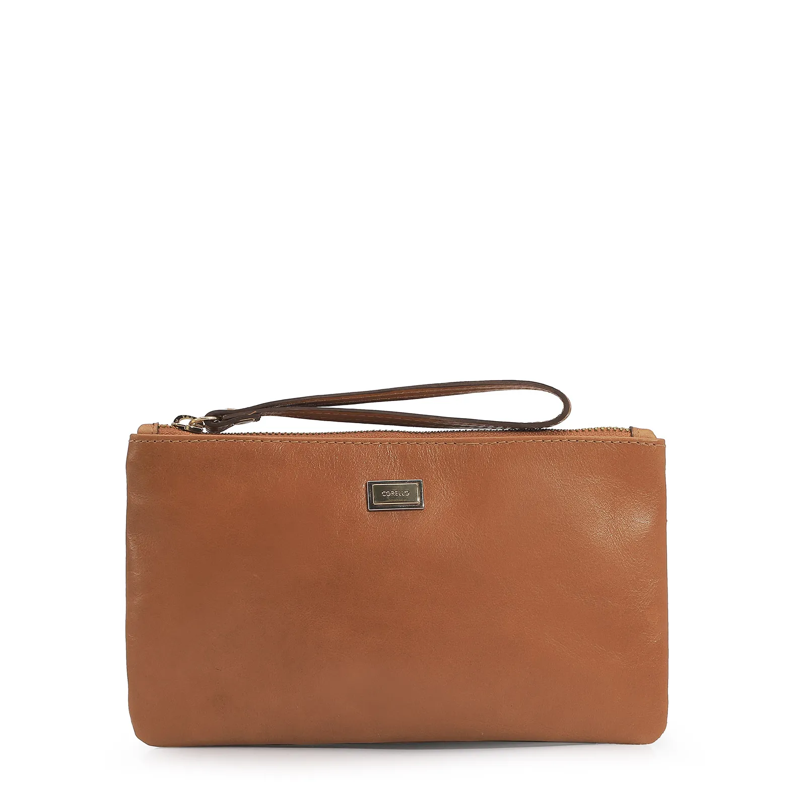Bolsa Pequena Couro Caramelo