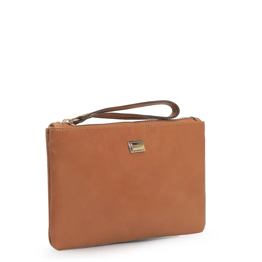 Bolsa Pequena Couro Caramelo - imagem 2