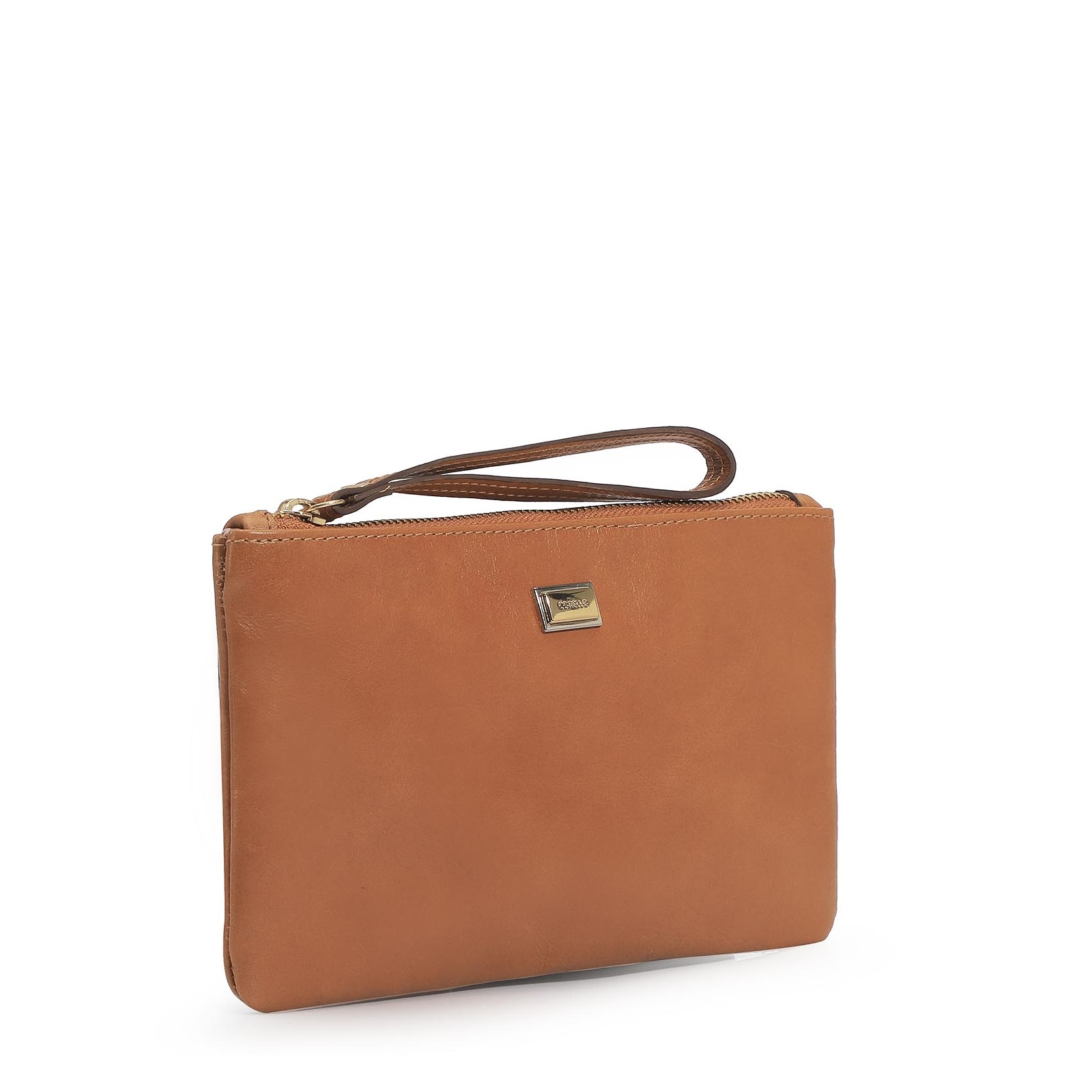 Bolsa Pequena Couro Caramelo