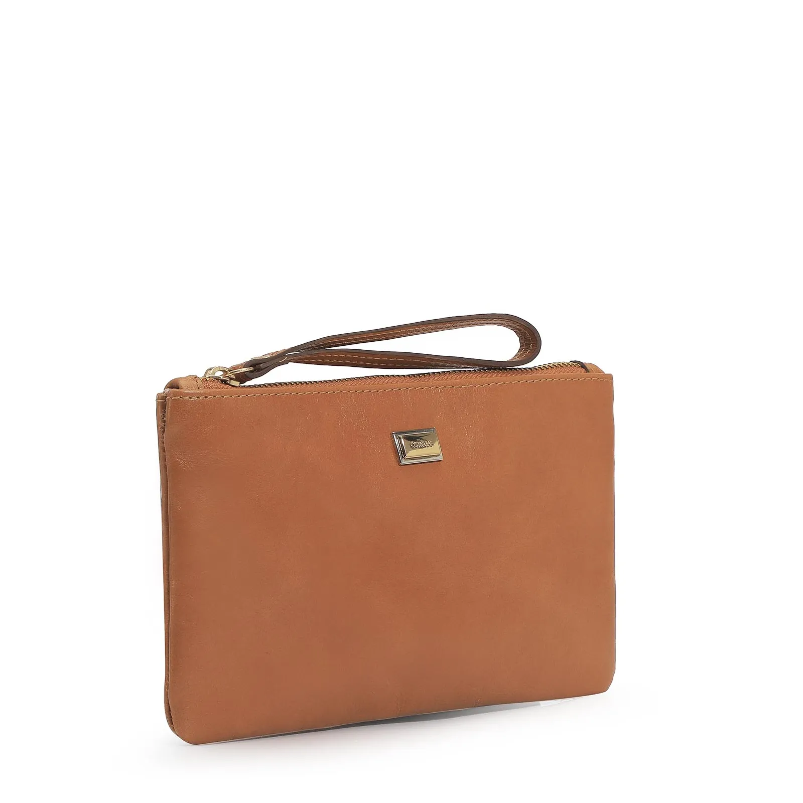Bolsa Pequena Couro Caramelo