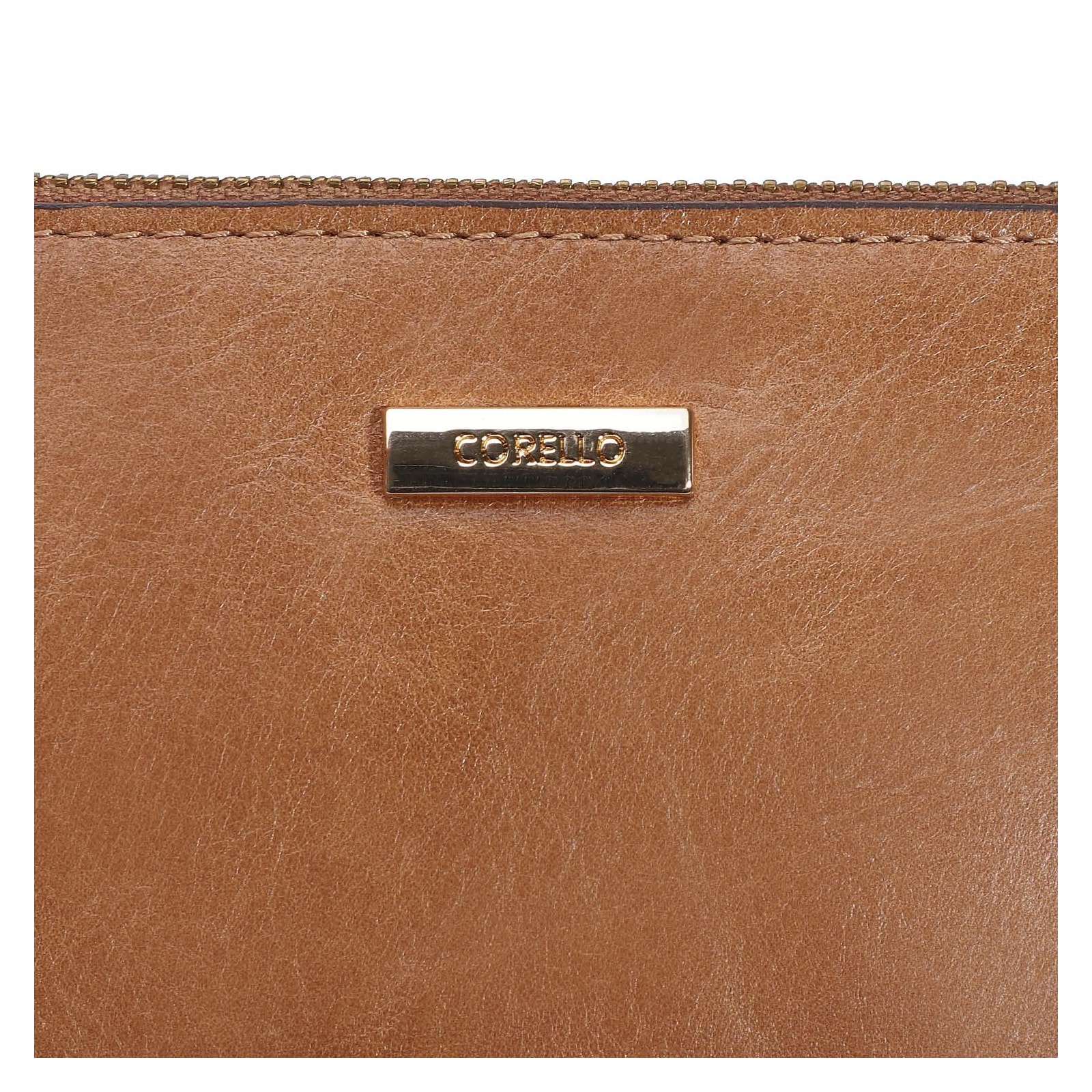 Bolsa Pequena Couro Caramelo