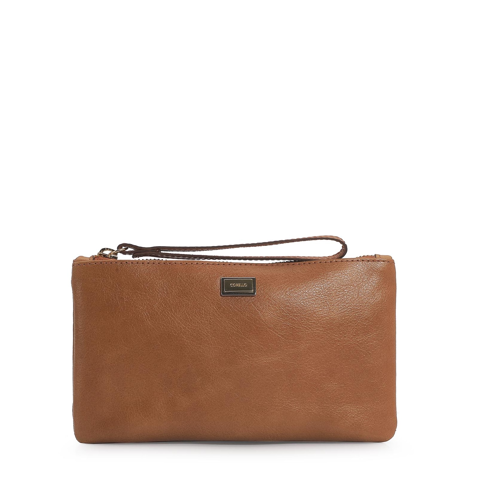 Bolsa Pequena Couro Caramelo