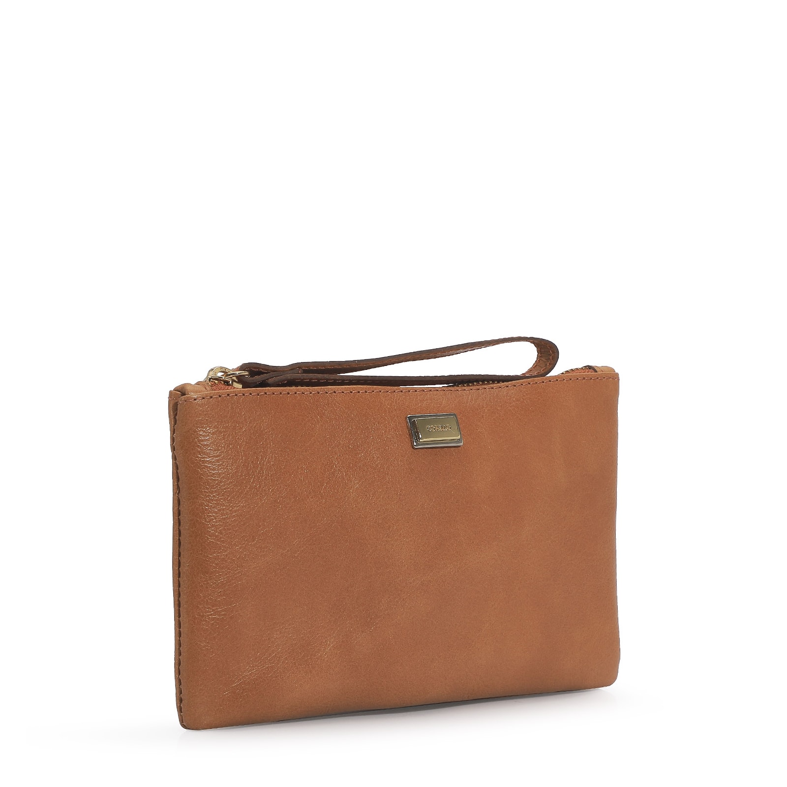 Bolsa Pequena Couro Caramelo