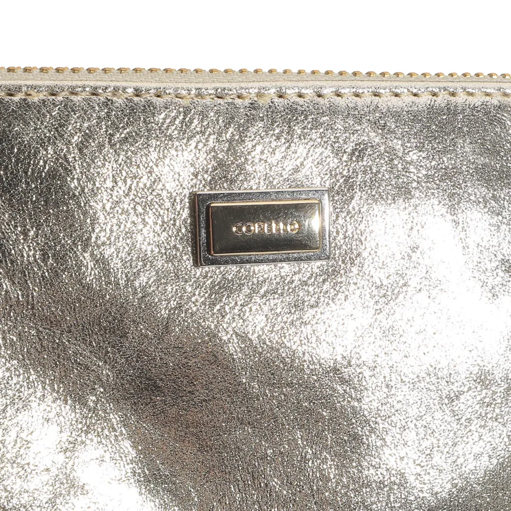 Bolsa Pequena Couro Champagne - imagem 5