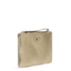 Bolsa Pequena Couro Champagne - imagem 2