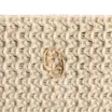 Bolsa Pequena Couro Crochet Off White - imagem 5