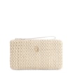 Bolsa Pequena Couro Crochet Off White - imagem 1