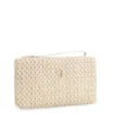 Bolsa Pequena Couro Crochet Off White - imagem 2