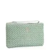 Bolsa Pequena Couro Crochet Verde - imagem 2