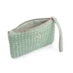 Bolsa Pequena Couro Crochet Verde - imagem 4