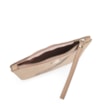 Bolsa Pequena Couro Croco Bege - imagem 4