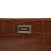 Bolsa Pequena Couro Croco Caramelo - imagem 5