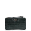 Bolsa Pequena Couro Croco Forest - imagem 1
