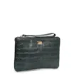 Bolsa Pequena Couro Croco Forest - imagem 2