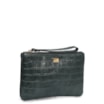 Bolsa Pequena Couro Croco Forest - imagem 2