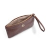 Bolsa Pequena Couro Croco Marrom - imagem 4