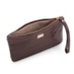 Bolsa Pequena Couro Croco Marrom - imagem 4