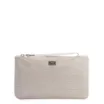Bolsa Pequena Couro Croco Off White - imagem 1