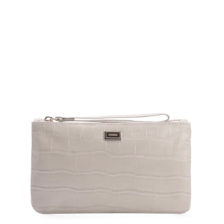 Couro Croco Off White