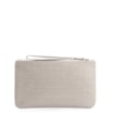 Bolsa Pequena Couro Croco Off White - imagem 3